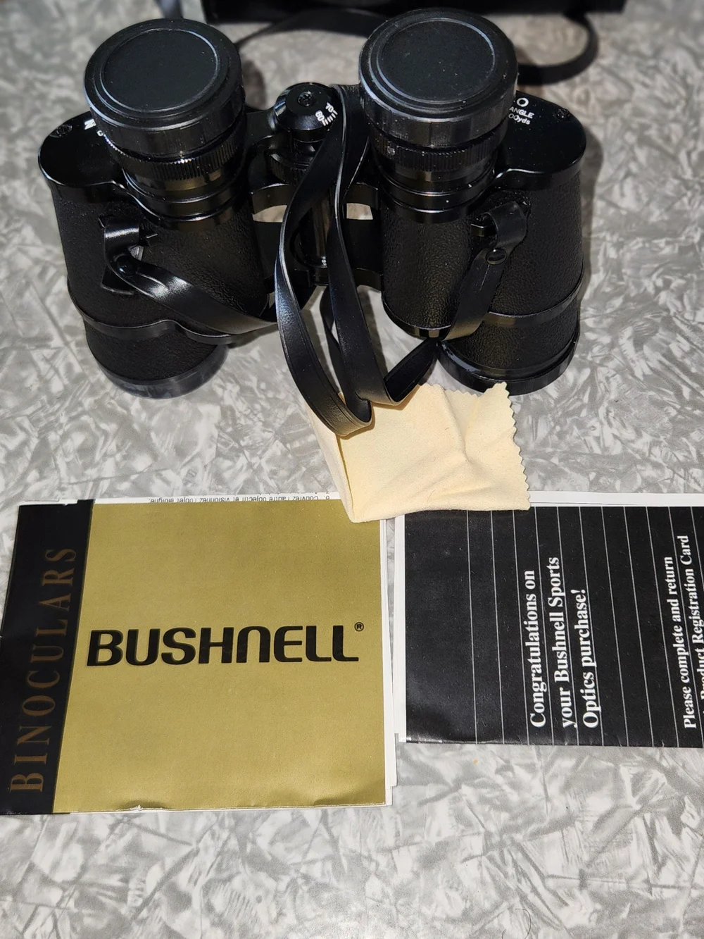 8x40 ZCF Black Binoculars with Coated Optics
